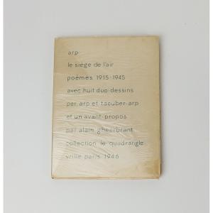 "le Siège De l'Air"a Book By Jean Arp & Sophie Tauber