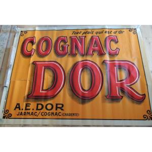 Cognac d'Or Poster, Lithograph, Imp. Moullot Marseille, 20th