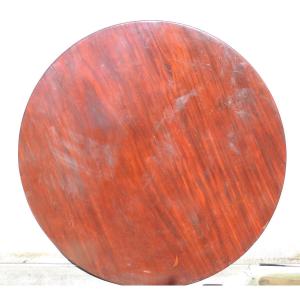 Large Table Top In Solid Mahogany, Old Exotic Wood Top, 20th