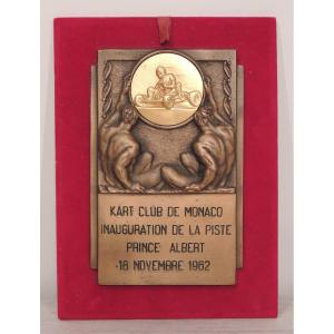 Medal, Trophy, Motorsport, Kart Club De Monaco From 1962, In Its Case, 20th 