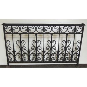Wrought Iron Railing, Balustrade, And Window Sill In The Louis XIV Style Of The 18th Century