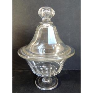Cut Crystal Candy Dish Early 20th Century