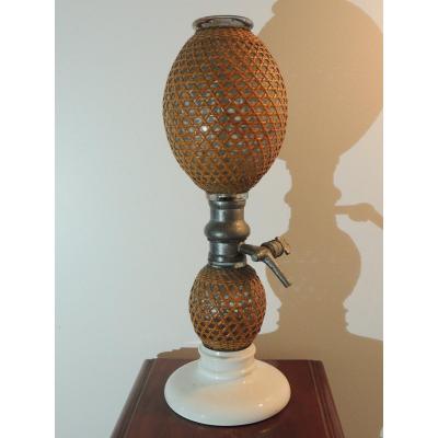 Seltzer Water Siphon, Briet Brand Gas Fountain From The 19th Century