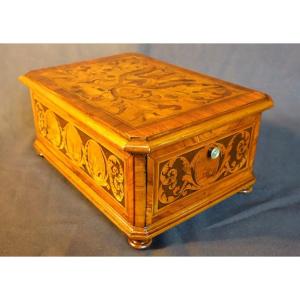 Lombardie Box In Louis XVI Marquetry