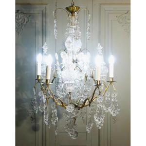 Large Church Cage Chandelier, Early 19th Century