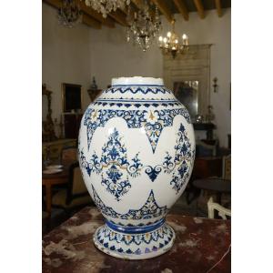 Large Lille Earthenware Apothecary Jar