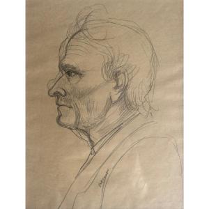 Portrait Of A Man Pierre Tal Coat (1905-1985)