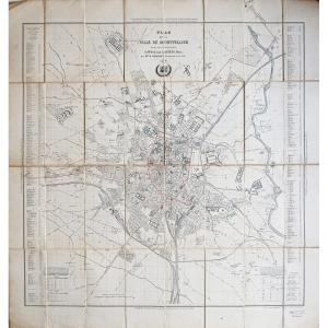 Monumental Plan Of Montpellier