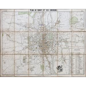Plan Ancien De Nancy