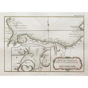 Nautical Chart Of The Coasts Of Normandy