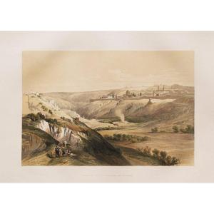Old Jerusalem Lithograph