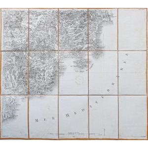 Old Map Of Saint Raphael And Antibes – Cassini