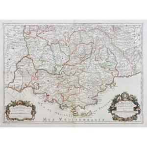 Old Geographical Map Of Provence