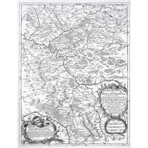 Old Geographical Map Of Ile De France
