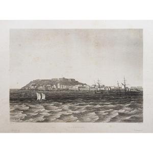 Ancient Engraving – Gorée Island - Senegal