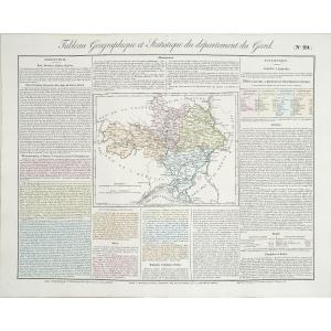 Original Map Of Gard