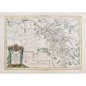 Old Chorographic Map – General Information Of Paris