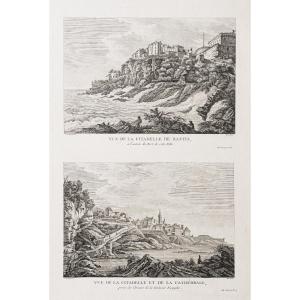 Old Engraving Of Bastia
