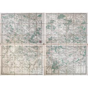 Old Maps Of Paris And Its Suburbs