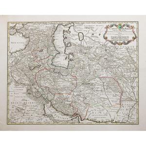 Ancient Geographical Map Of Persia – Iran
