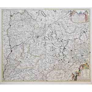 Old Map Of The Dauphiné Government