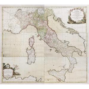  Antique Wall Map Of Italy – Corsica