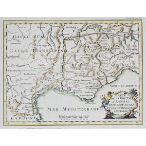 Old Map – Passage Through The Alps