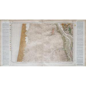 Geological Map Of The Area Around Bordeaux