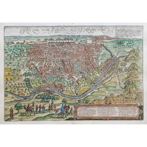 Antique Engraving Of Cairo