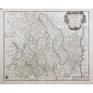Map - Auvergne - Lyonnais - Beaujolais