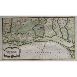 Old Map - Montpellier Area - Palavas