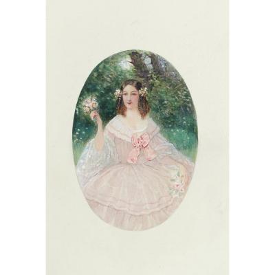 Original Watercolor - Year 1920 -1940