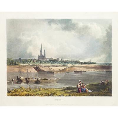 Gravure Ancienne De Saint-denis