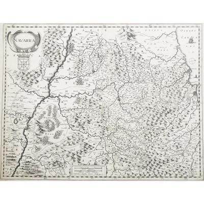 Antique Map - Navarre