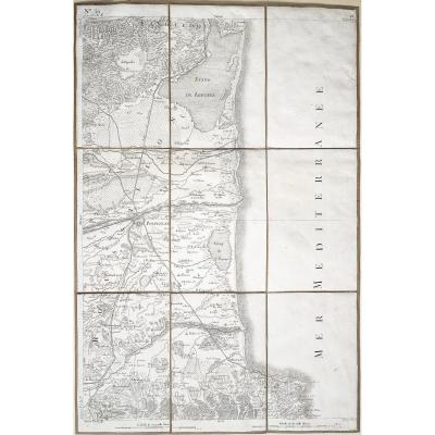 Cassini De Thury – N° 59 – Perpignan