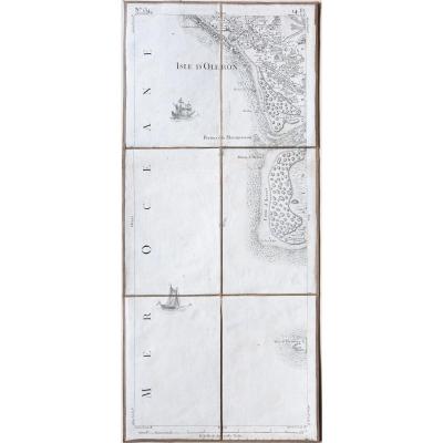 Ile d'Oléron - Maumusson - Cordouan - Cassini Map N ° 134