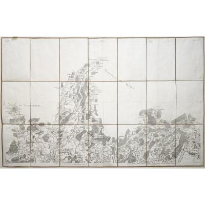 Map Luxembourg - Trier - Cassini