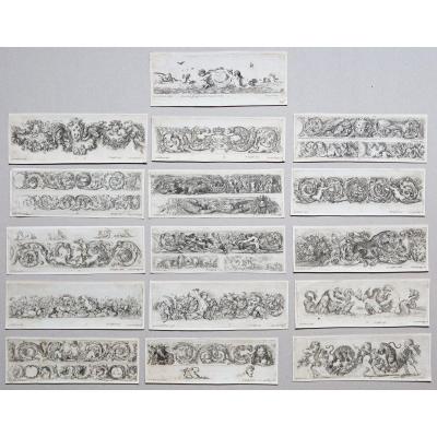 Ornamenti Di Fregi E Fogliamenti - Stefano Della Bella