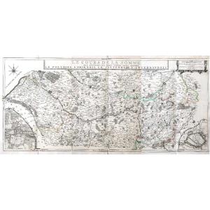 Map Of Picardy – Somme River