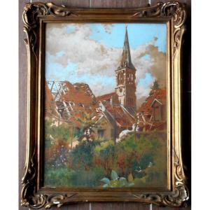 Gustave Bourgain (1856-1918) Official Painter Of The Navy