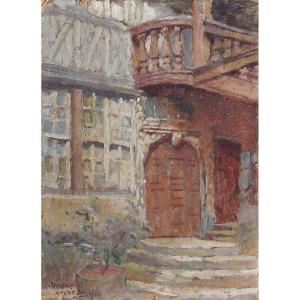 Clement Serveau (1886-1972) Clement-serveau (mulhouse 1914 Old Renaissance House)