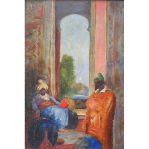 Hsp 35x 24 Cm Dated 1932 - Signed (artist To Be Identified)