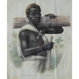 Olivier Ratody (ratodiarivony 1894-?) Bezanozano - Moramanga Region - Madagascar - Malagasy