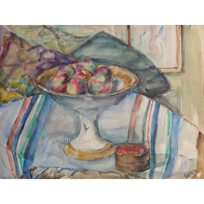 Mania Mavro (1889/1969) Russian - Ecole De Paris - Crozant