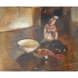 Walter Bondy (1880-1940) Prague - Czech Republic - Austria - Germany - Hsct 39 X 46.5 Cm 1936