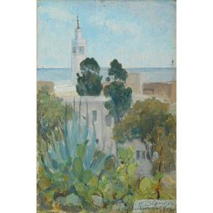 Rodolphe d'Erlanger (1872-1932) Sidi Bou Saïd 1917 - Tunisia