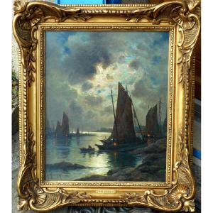 Georges Maroniez (1865/1933) Berck - Etaples