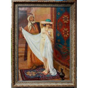 Otto Pilny (1866/1936) Switzerland-hst 115x81 Cm