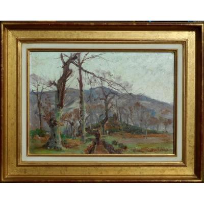 Louis Montagné (1879/1960) Hstdatée 1903 -avignon - Provence