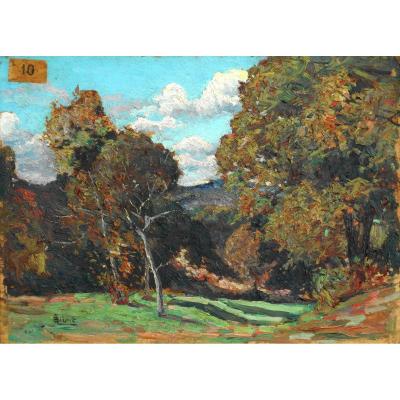 Gustave Albert (gustaf Albert Andersson) 1866/1905 Crozant